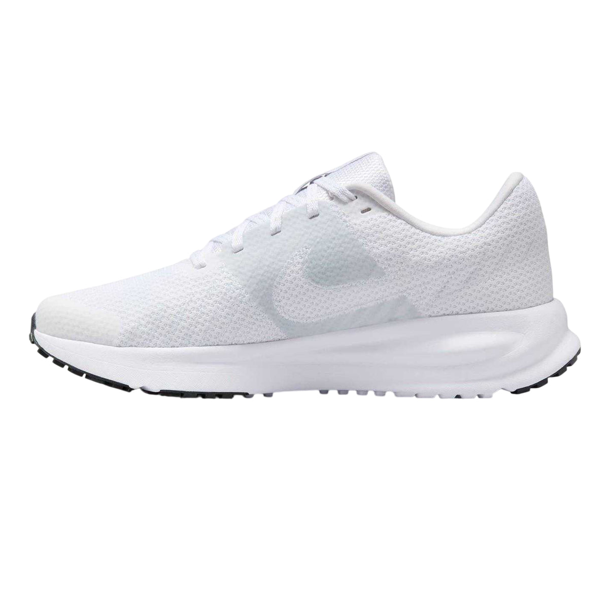 White-Platinum-Black - Lifestyle - Nike Womens-Ladies Run Graphic Print Trainers