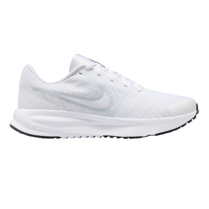 White-Platinum-Black - Front - Nike Womens-Ladies Run Graphic Print Trainers