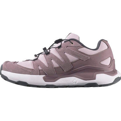 Violet-White - Lifestyle - Salomon Womens-Ladies XC Roam Leather Running Trainers