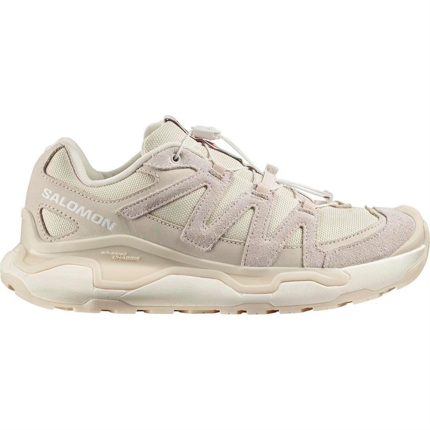 Almond Milk - Front - Salomon Womens-Ladies XC Roam Leather Running Trainers