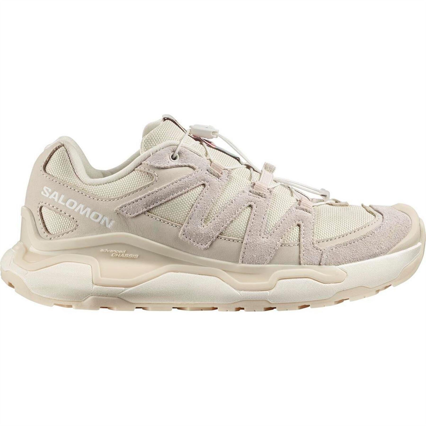 Almond Milk - Front - Salomon Womens-Ladies XC Roam Leather Running Trainers