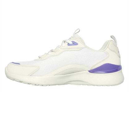 Natural-Purple - Side - Skechers Womens-Ladies Skech-Air Dynamight Trainers