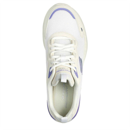 Natural-Purple - Lifestyle - Skechers Womens-Ladies Skech-Air Dynamight Trainers