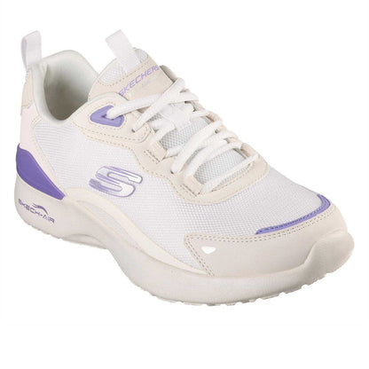 Natural-Purple - Pack Shot - Skechers Womens-Ladies Skech-Air Dynamight Trainers