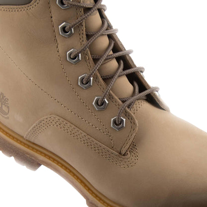Cream - Lifestyle - Timberland Womens-Ladies Grain Leather Lace Up Waterproof Boots