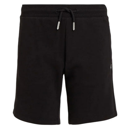 Black - Side - Calvin Klein Childrens-Kids Jeans Embroidered Logo T-Shirt & Shorts Set