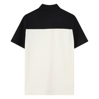 Vanilla - Back - Boss Childrens-Kids Colour Block Polo Shirt