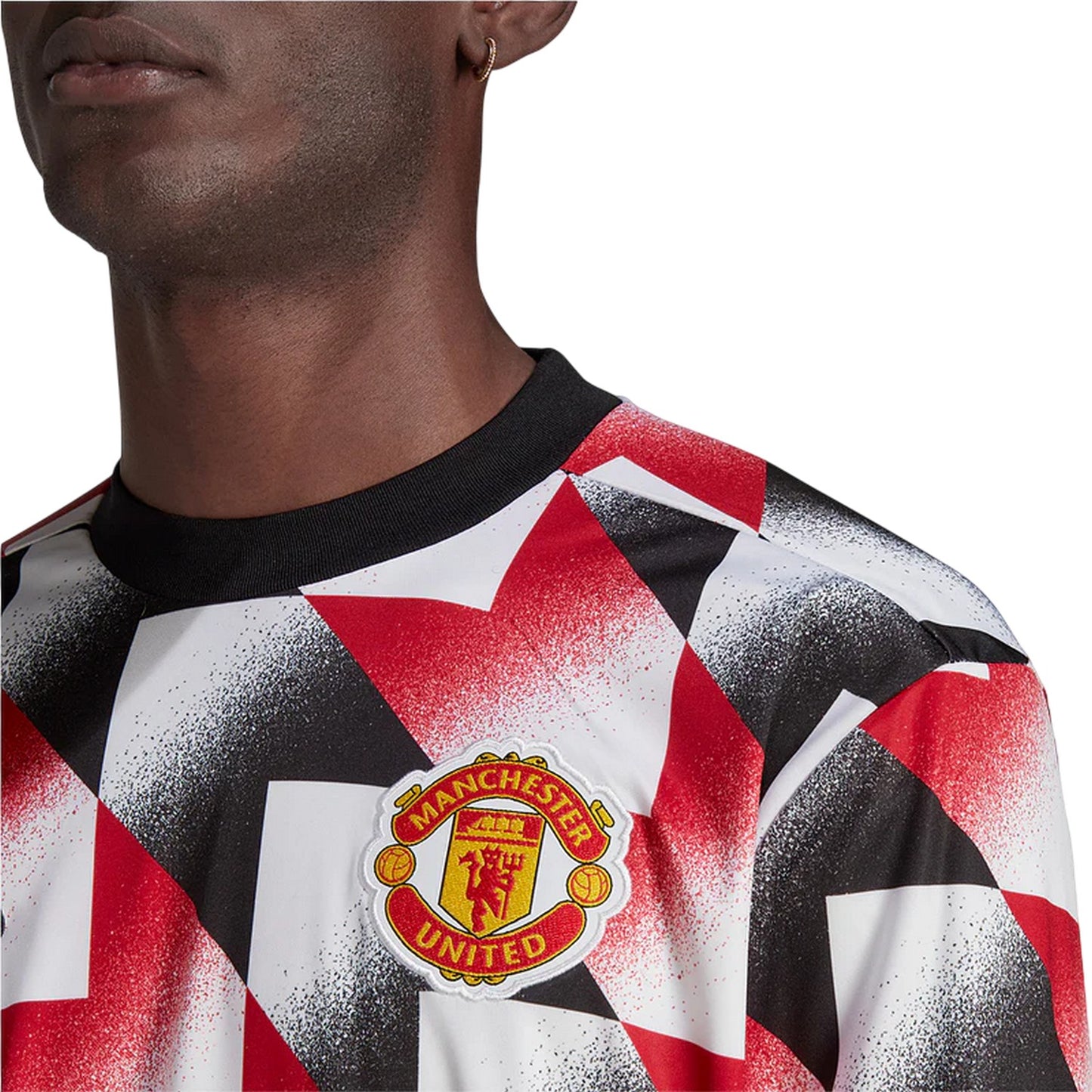White - Side - Manchester United FC Mens 22-23 Adidas Sweatshirt