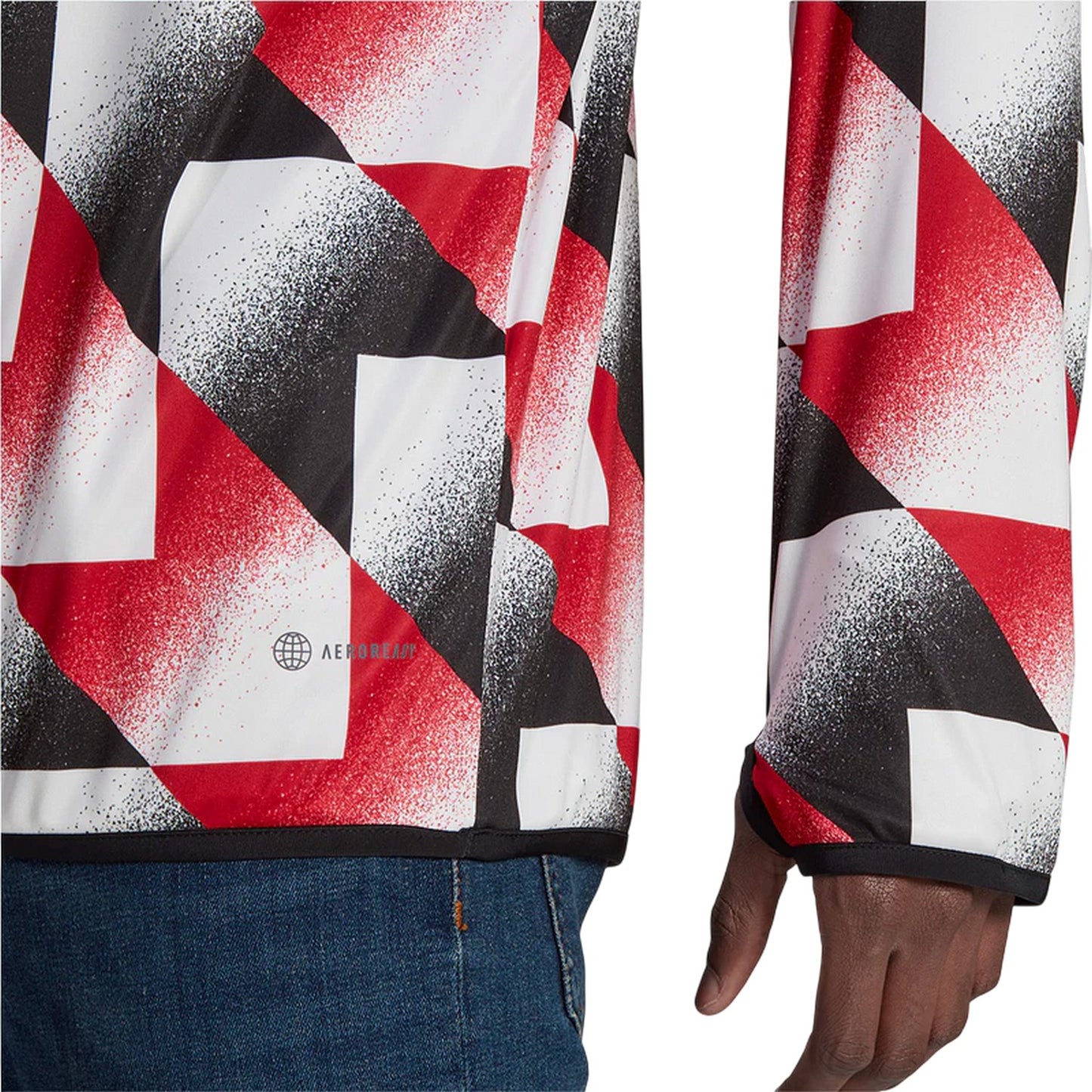 White - Lifestyle - Manchester United FC Mens 22-23 Adidas Sweatshirt