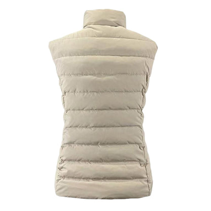Beige - Back - Jack Wills Womens-Ladies Polyester Lightweight Gilet