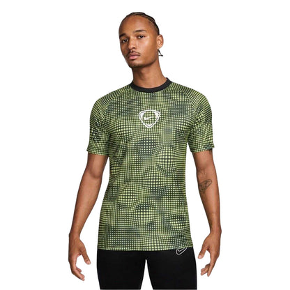 Limelight Yellow - Front - Nike Mens Raglan T-Shirt