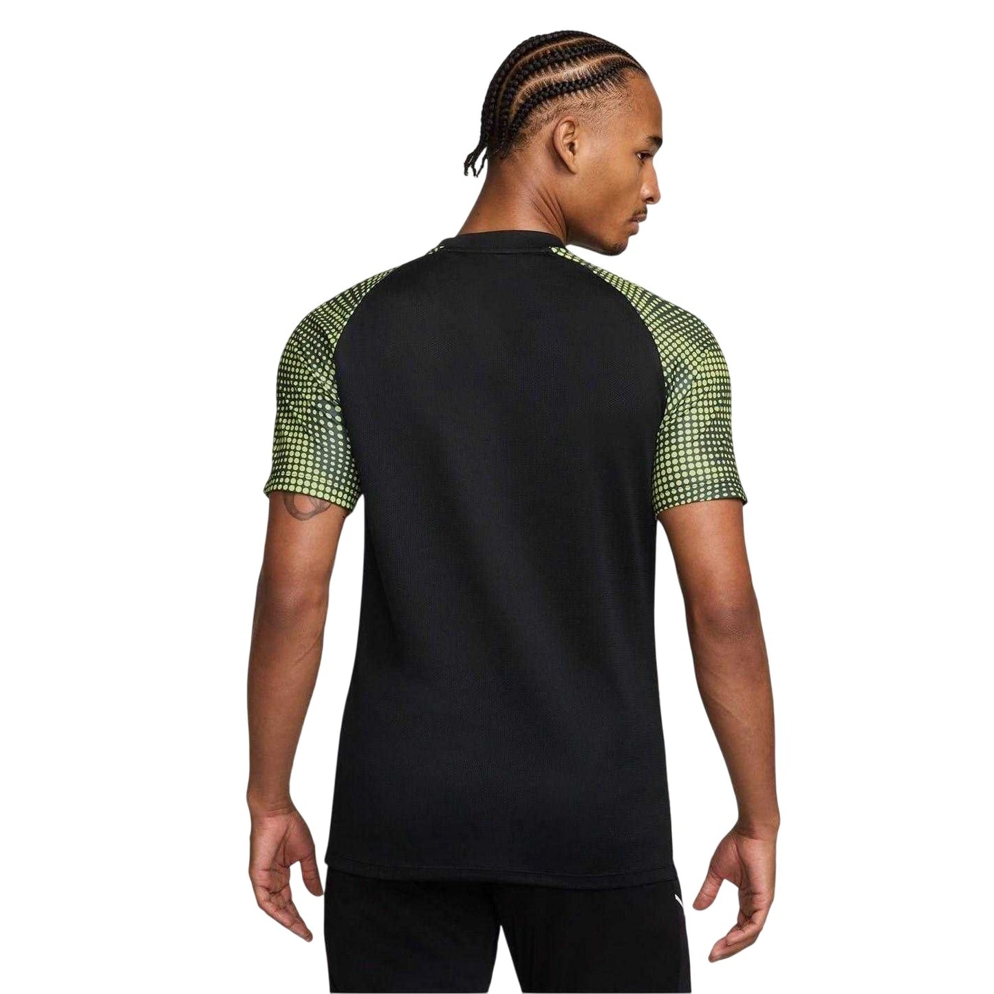 Limelight Yellow - Back - Nike Mens Raglan T-Shirt