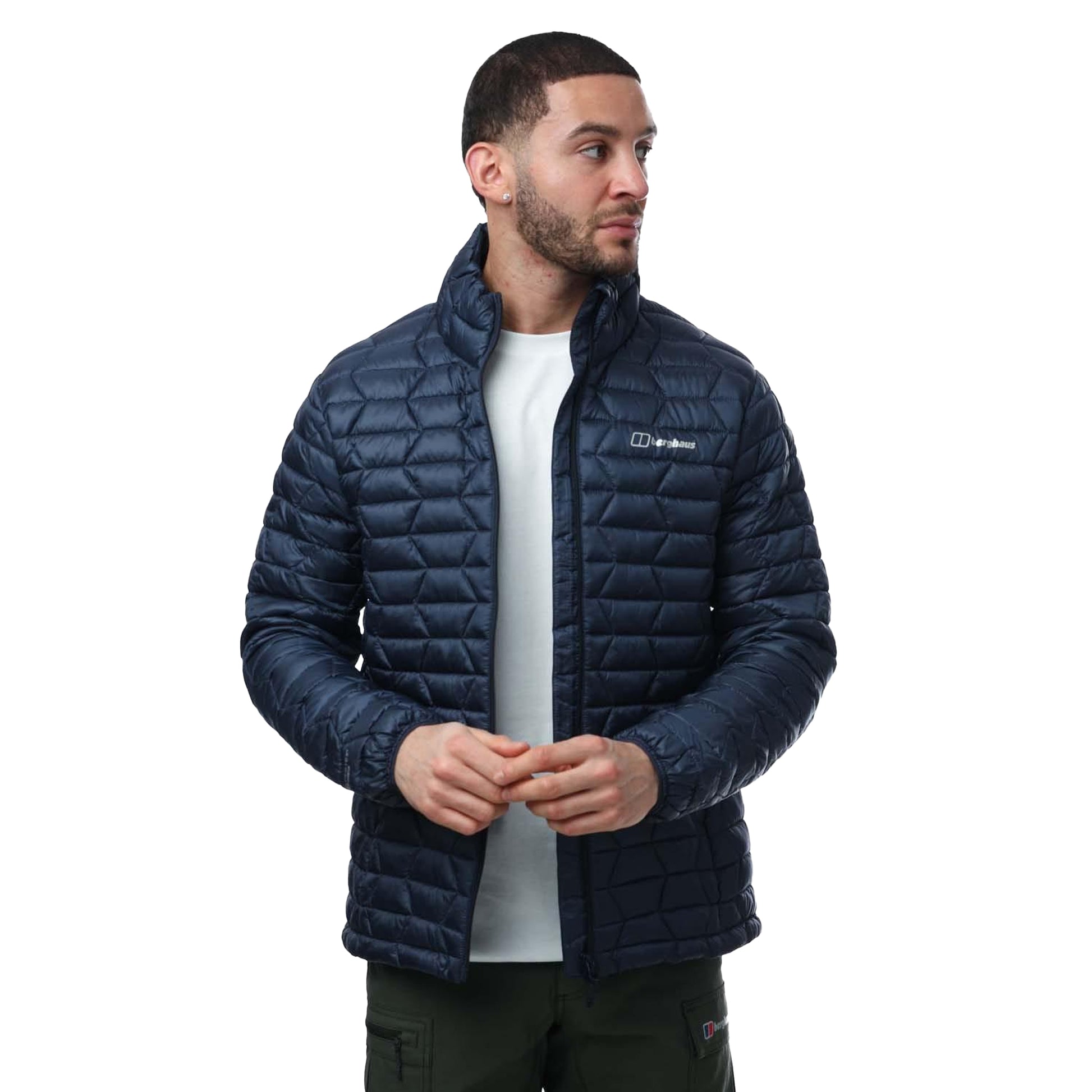 Navy - Side - Berghaus Mens Cuillin Insulated Jacket
