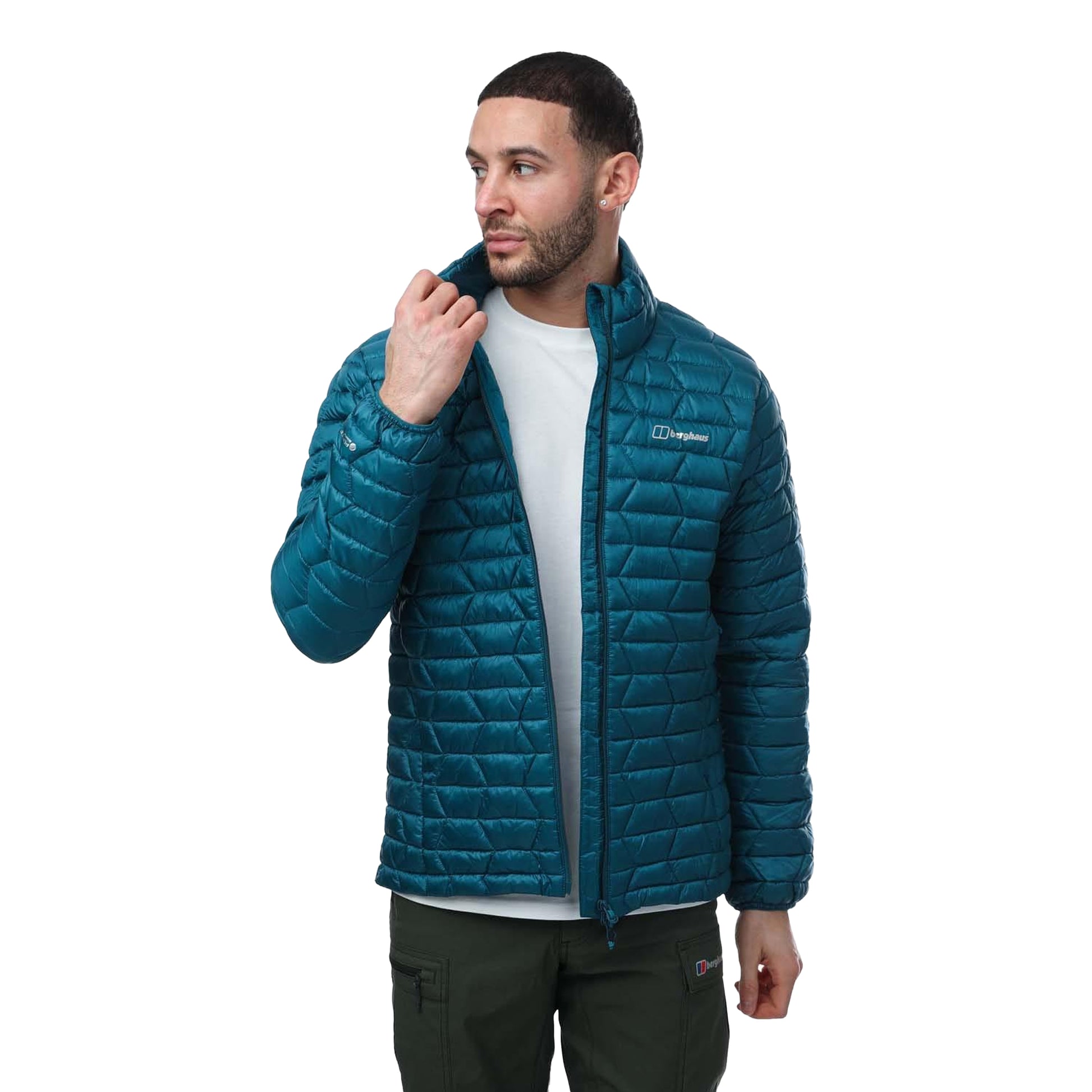 Turquoise - Side - Berghaus Mens Cuillin Insulated Jacket