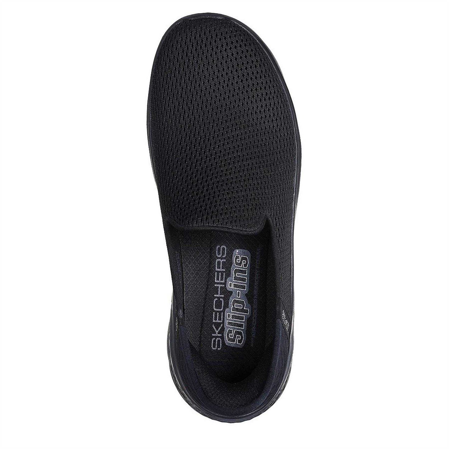 Black - Lifestyle - Skechers Womens-Ladies Go Walk Mesh Slip-on Trainers