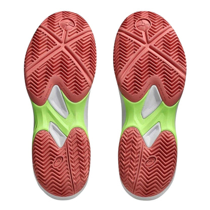 White-Guava - Side - Asics Womens-Ladies Game FF Padel Shoes
