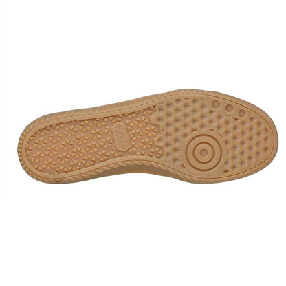 Brown - Back - Skechers Womens-Ladies Suede Flat Trainers