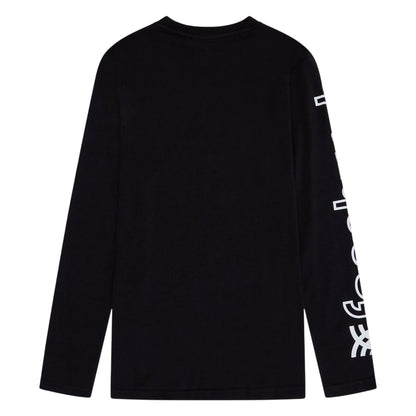 Black - Back - Fenchurch Mens Walsh Regular T-Shirt