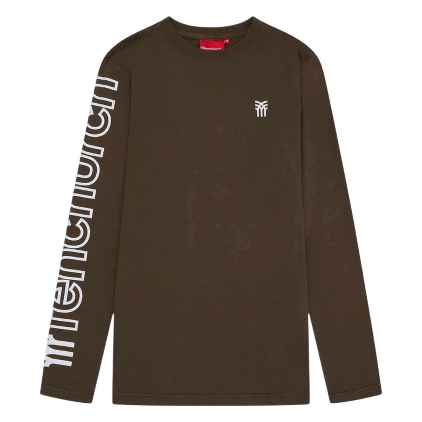 Khaki - Front - Fenchurch Mens Walsh Regular T-Shirt