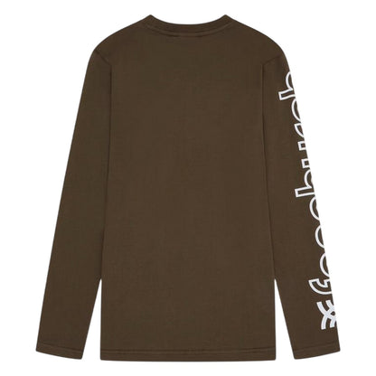 Khaki - Back - Fenchurch Mens Walsh Regular T-Shirt