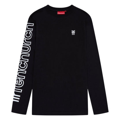 Black - Front - Fenchurch Mens Walsh Regular T-Shirt