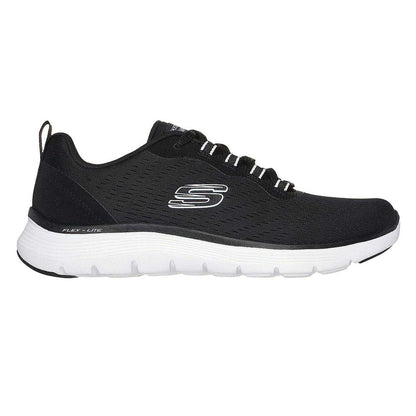 Black-White - Front - Skechers Womens-Ladies Flex Appeal 5.0 New Thrive Trainers