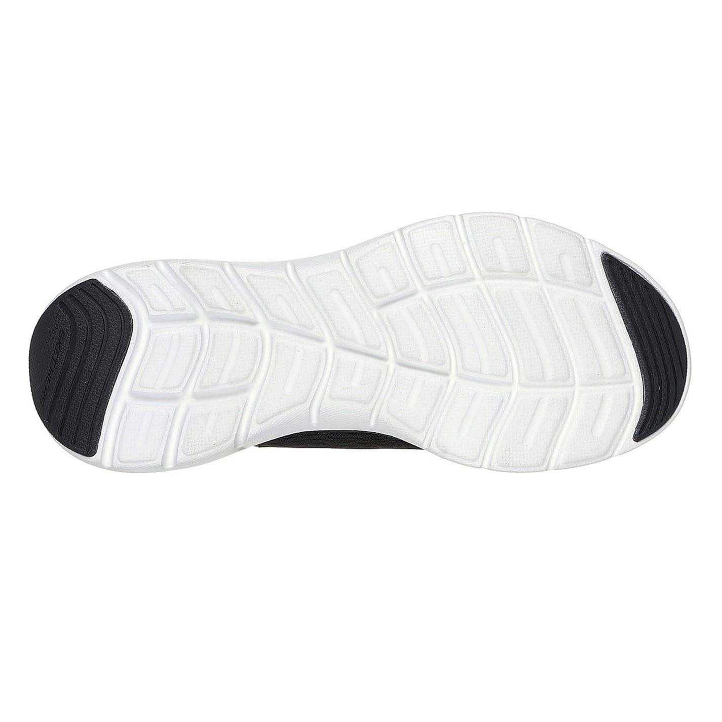 Black-White - Back - Skechers Womens-Ladies Flex Appeal 5.0 New Thrive Trainers