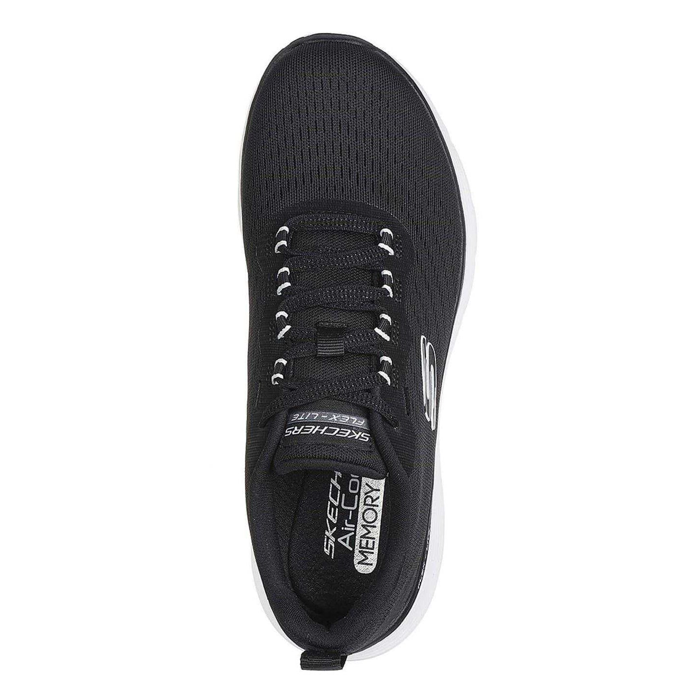 Black-White - Lifestyle - Skechers Womens-Ladies Flex Appeal 5.0 New Thrive Trainers