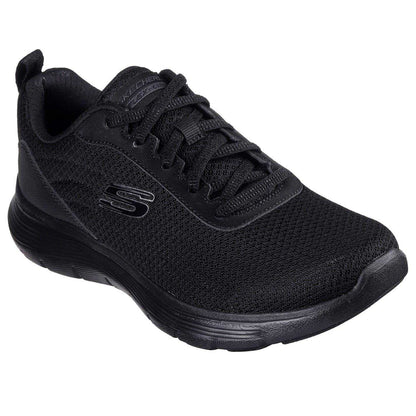Triple Black - Pack Shot - Skechers Womens-Ladies Flex Appeal 5.0 New Thrive Trainers