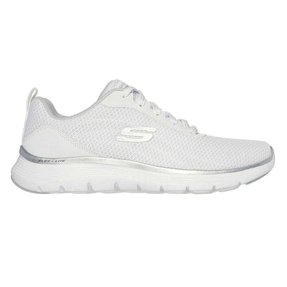 White - Front - Skechers Womens-Ladies Flex Appeal 5.0 New Thrive Trainers