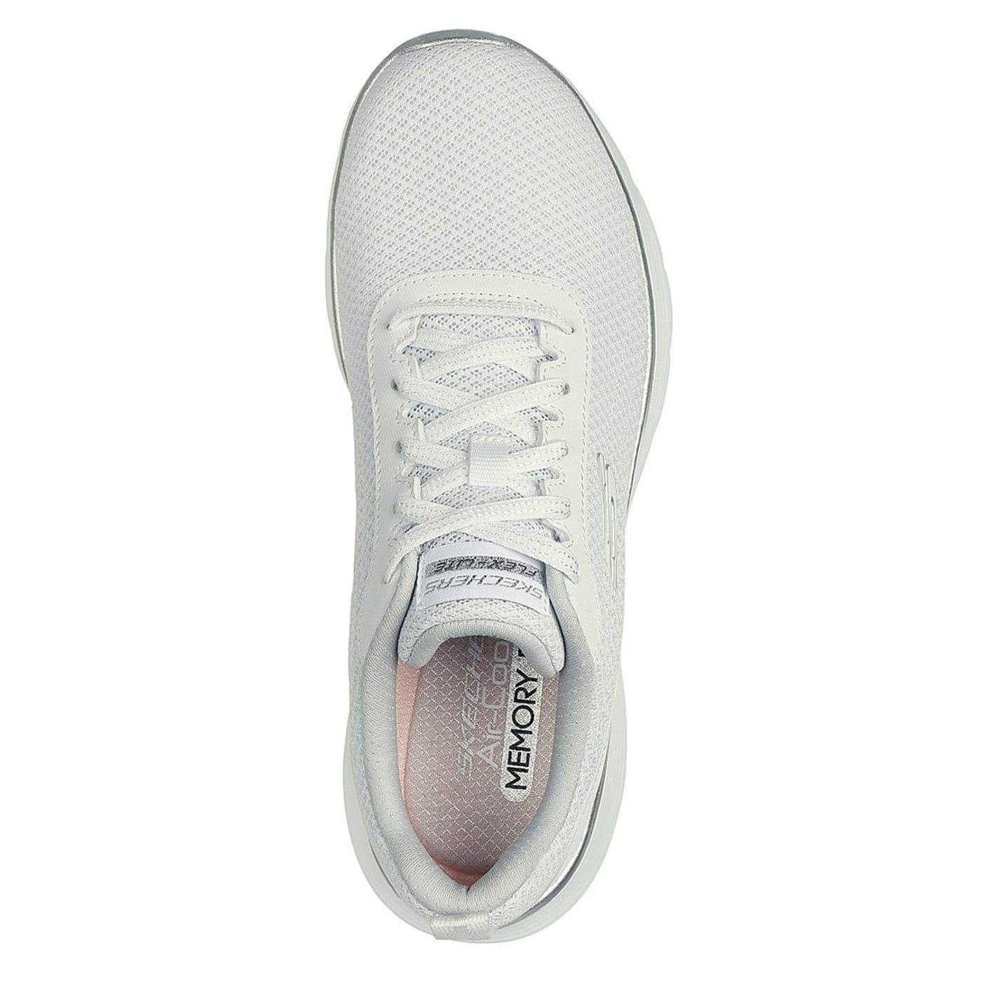 White - Lifestyle - Skechers Womens-Ladies Flex Appeal 5.0 New Thrive Trainers