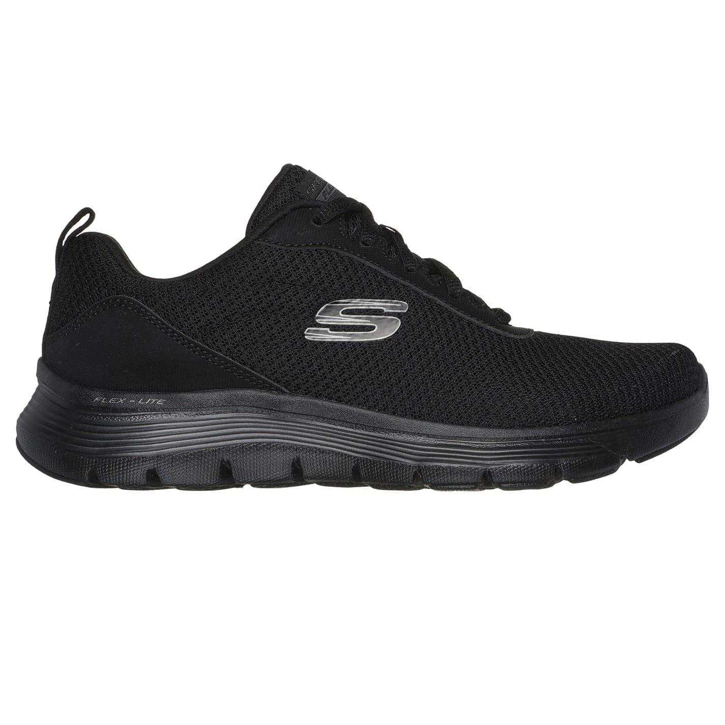 Triple Black - Front - Skechers Womens-Ladies Flex Appeal 5.0 New Thrive Trainers