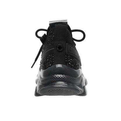 Black - Back - Steve Madden Womens-Ladies Maxilla-R Trainers