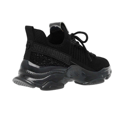Black - Lifestyle - Steve Madden Womens-Ladies Maxilla-R Trainers
