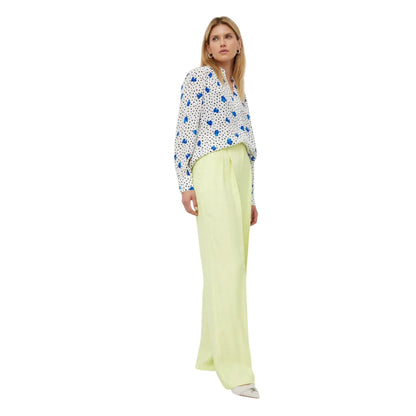 Beige - Lifestyle - Boss Womens-Ladies Polka Dot Long-Sleeved Blouse