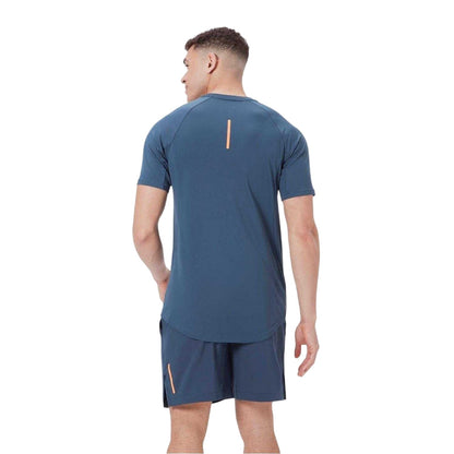 Navy - Back - Canterbury Mens Brushed Vapodri Regular T-Shirt