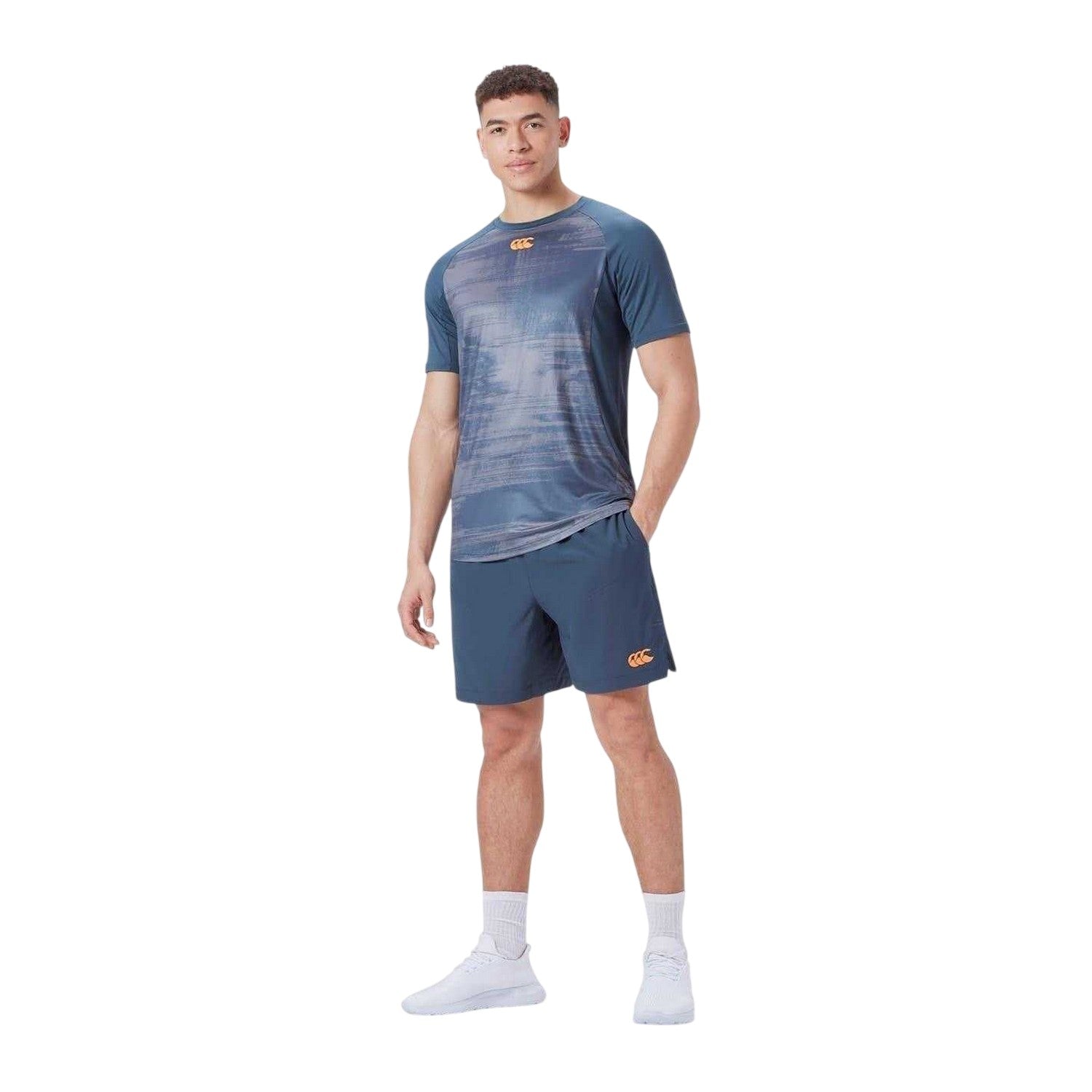 Navy - Lifestyle - Canterbury Mens Brushed Vapodri Regular T-Shirt