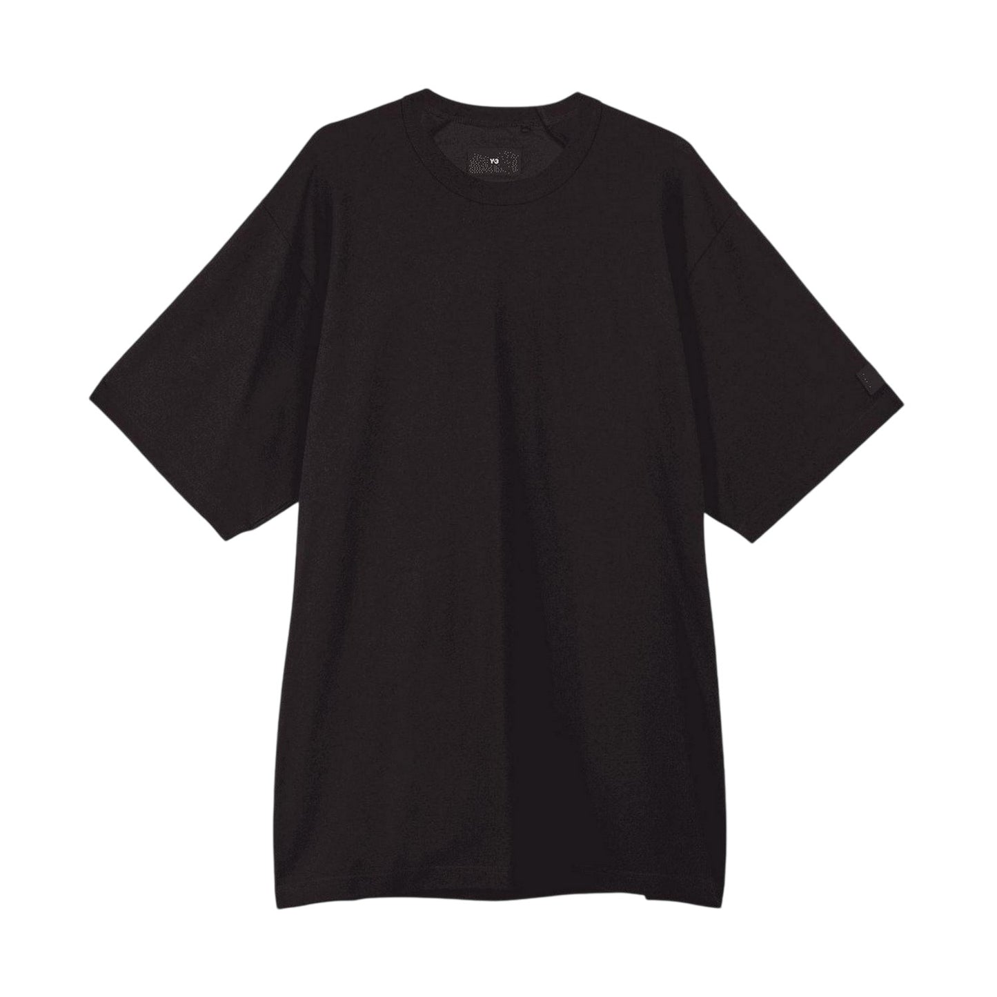 Black - Front - Y-3 Mens Jersey Short-Sleeved T-Shirt