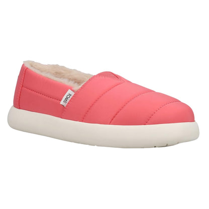 Pink - Front - Toms Womens-Ladies Alpama Slippers