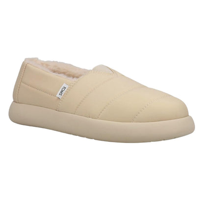 Cream - Front - Toms Womens-Ladies Alpama Slippers