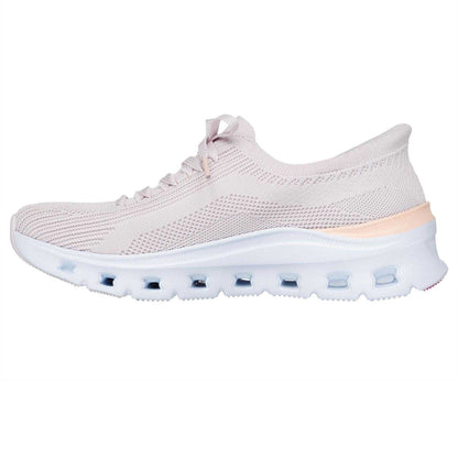 Lavender - Side - Skechers Womens-Ladies Pro Glide-Step Trainers