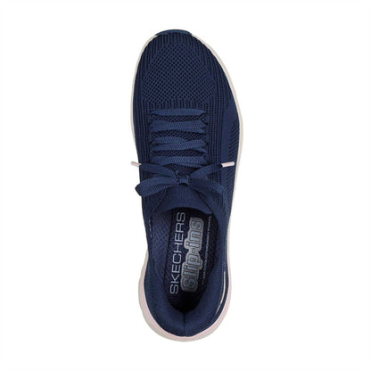 Navy - Lifestyle - Skechers Womens-Ladies Pro Glide-Step Trainers