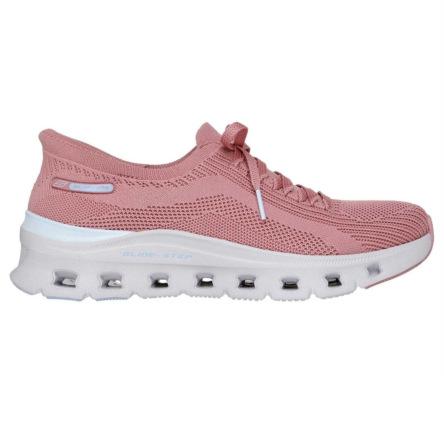 Mauve - Front - Skechers Womens-Ladies Pro Glide-Step Trainers