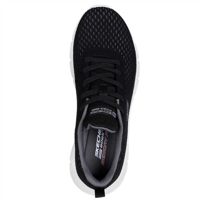 Black - Lifestyle - Skechers Womens-Ladies Bobs Slip-on Trainers