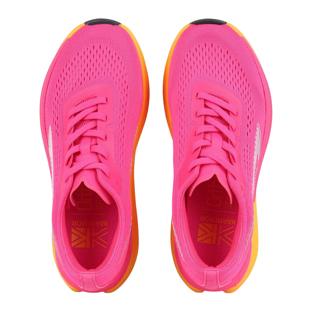 Pink-Orange - Side - Karrimor Womens-Ladies KRN Trainers
