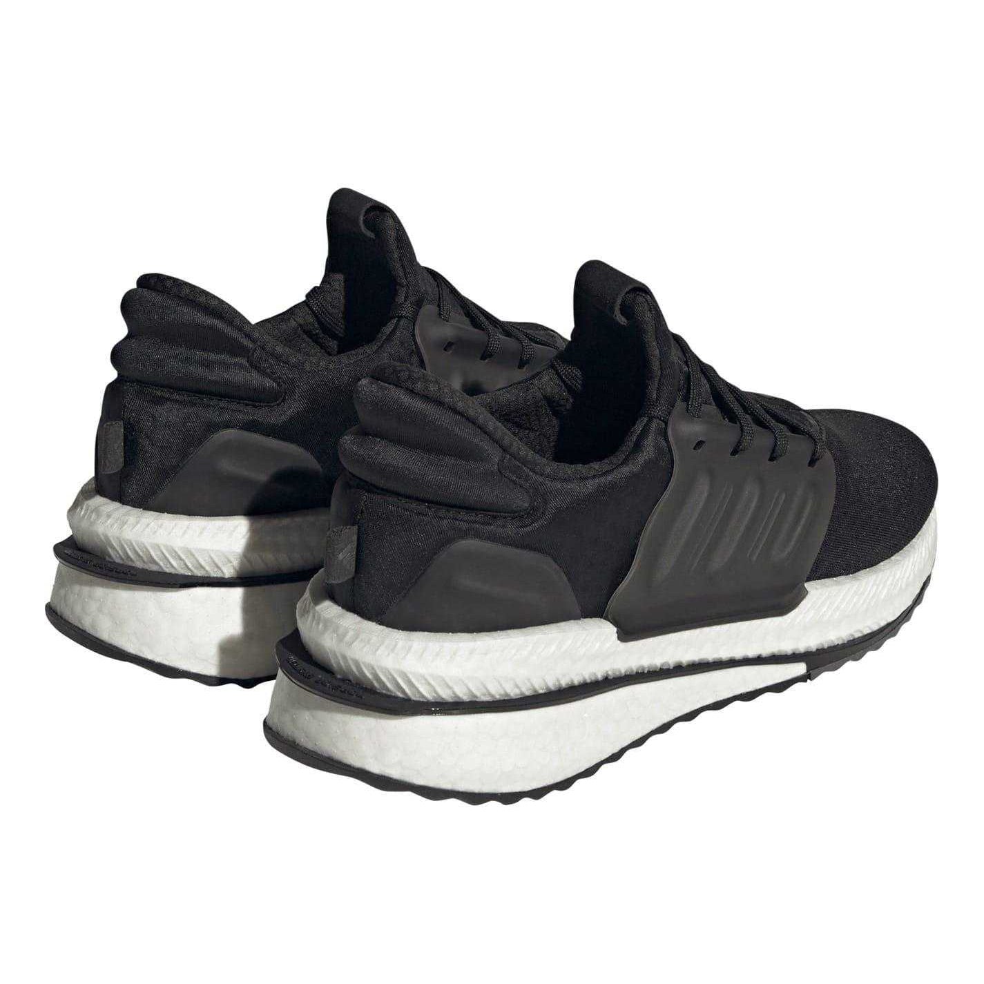 Black-Grey-White - Back - Adidas Mens X_PLRBOOST Suede Trainers