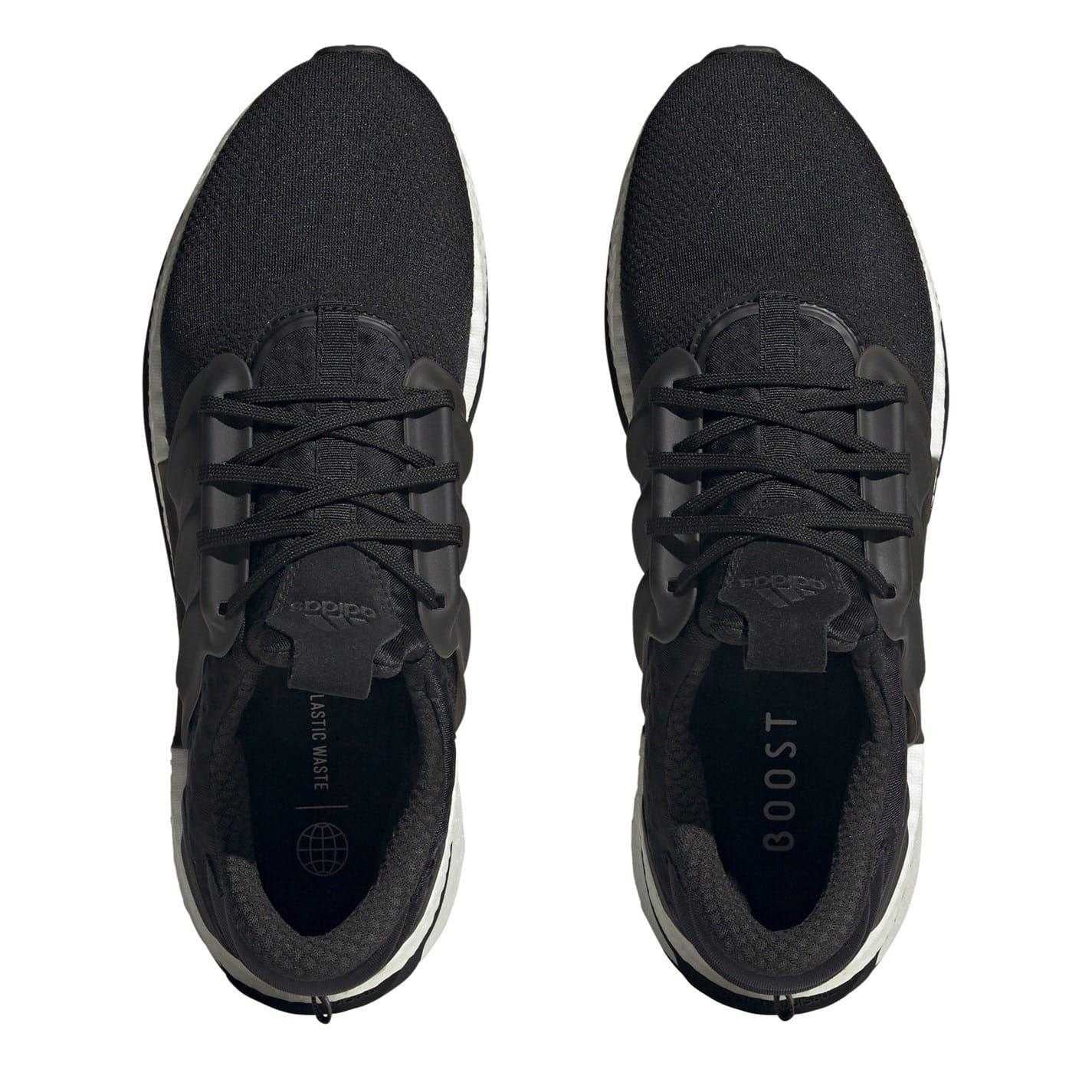Black-Grey-White - Lifestyle - Adidas Mens X_PLRBOOST Suede Trainers