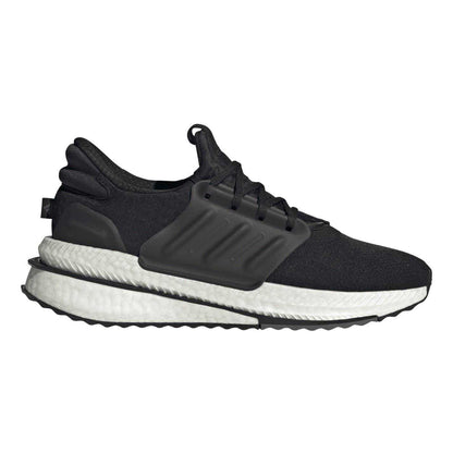Black-Grey-White - Front - Adidas Mens X_PLRBOOST Suede Trainers