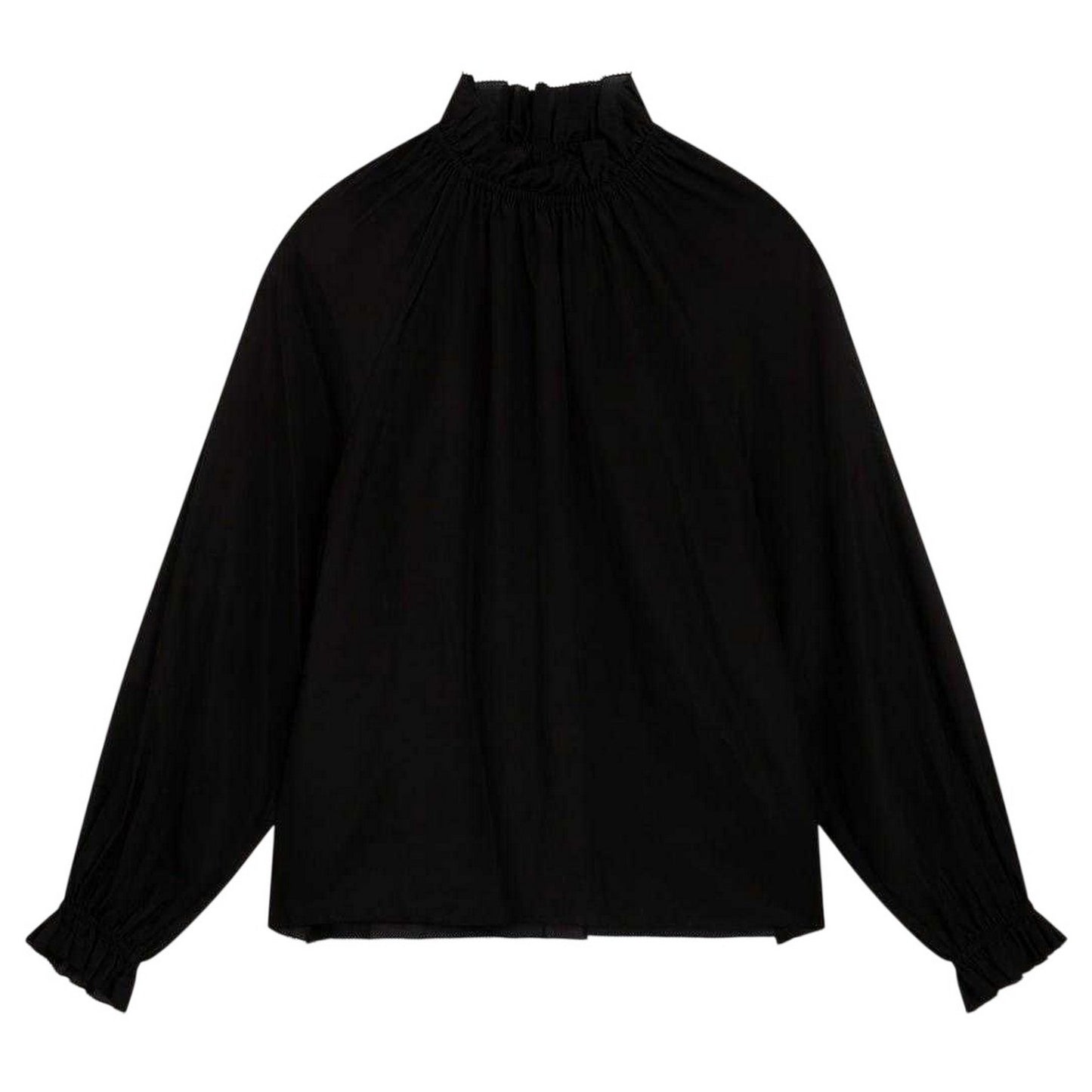 Black - Front - Ted Baker Womens-Ladies Funnel Neck Raglan Blouse