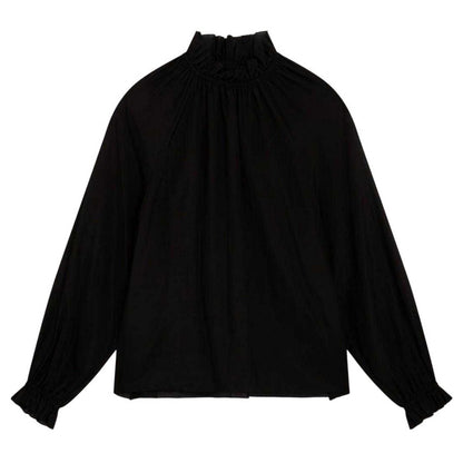 Black - Front - Ted Baker Womens-Ladies Funnel Neck Raglan Blouse
